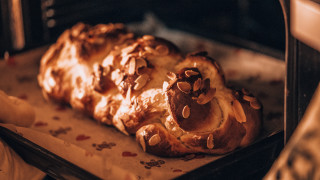 Bread nuts oven glove heinen - food photography free wallpaper