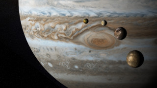 Solar system sun moon planets - redshift free wallpaper