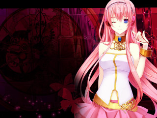 Woman pink hair white top - a white top free wallpaper