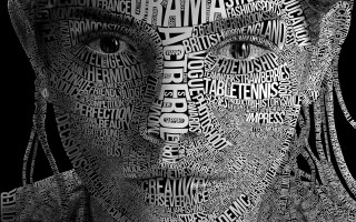 Dreadlocks beard words image man - portrait free wallpaper