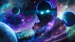 Space man planet background astronaut - anton fadeev free wallpaper