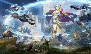 Woman white dress game characters - other character free wallpaper