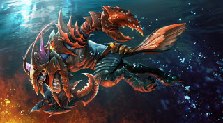 Video game character water sword - league of legends concept art free wallpaper