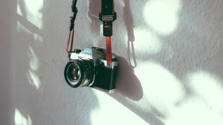 Camera wall red strap cinematic - christopher williams free wallpaper