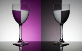 Glass water table purple black - a glass of water free wallpaper