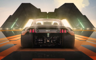 Futuristic car background cobra cgstudio - a futuristic setting free wallpaper