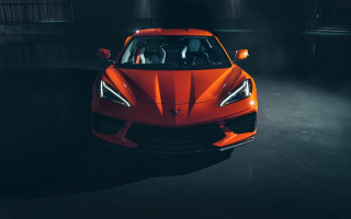 Red sports car hood up 9 - the hood and the hood free wallpaper