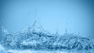 Blue water splash sky clouds - a blue sky in the background free wallpaper for desktop