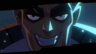Creepy cartoon eddie mendoza glowing - dramatic cinematic lighting free wallpaper