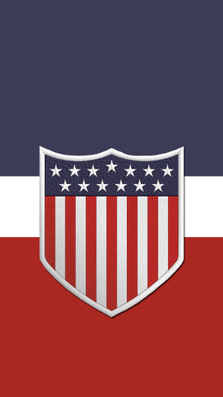 Shield american flag red white - americo makk free wallpaper
