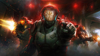 Sci fi group battle fire 2 - a sci free wallpaper