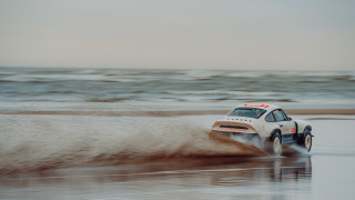 Car beach ocean waves water - a beach near the ocean free wallpaper