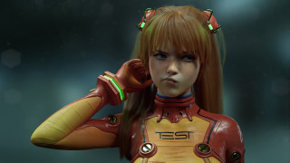 Futuristic woman red bodysuit blue - fi fi fi fi fi fi fi fi fi fi fi fi fi fi fi fi fi fi fi fi fi fi fi fi fi fi fi fi fi fi fi fi fi fi free wallpaper