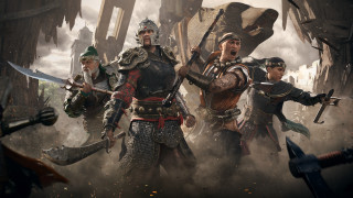 Medieval armor group battlefield ruins - dai jin free wallpaper