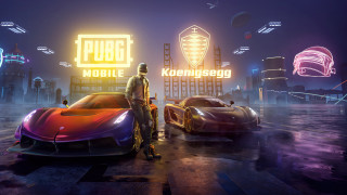 Man car night neon city - a car in a city free wallpaper