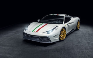 White sports car red white 2 - white background free wallpaper