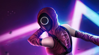 Hoodie headphones purple neon splash - their ear free wallpaper