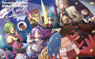 Anime characters legend heroes sora - a group of anime characters free wallpaper
