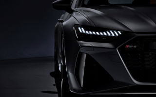 Black car bright headlight cubo - cubofuturism free wallpaper