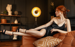 Elina karimova fashion artdeco sitting - art deco free wallpaper