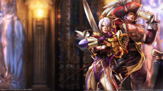Man sword costume building statue - a sword and a sword free wallpaper