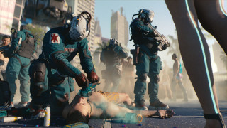 Afrofuturism cyberpunk biopunk urban scene - biopunk free wallpaper