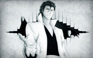 Man black cat labcoat yellow - adam manyoki free wallpaper