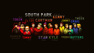 South park multilingual people line - different language free wallpaper