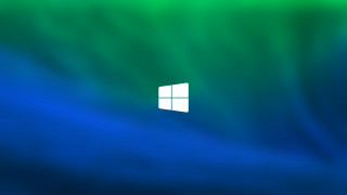Blue green background window minimalist - a white square free wallpaper