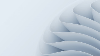 White abstract curved blue stripe - vector curve free wallpaper
