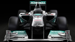 Mercedes car frontwheels down frontwing - david park free wallpaper