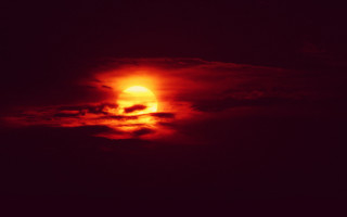 Bright sun clouds plane mountain - a bright sun free wallpaper