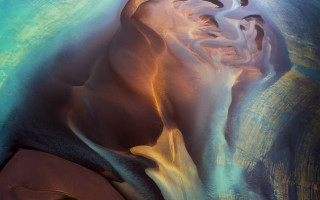 Face water sky abstract fire - amir zand free wallpaper