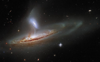 Spiral galaxy star blue disk - galaxy free wallpaper