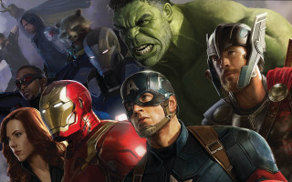 Avengers group poster drew struzan - other character free wallpaper