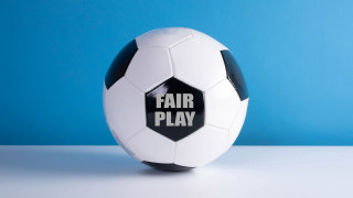 Soccer ball fairplay table blue - carles delclaux i free wallpaper
