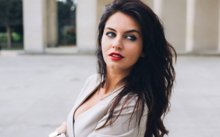 Adrienn henczné deák red lipstick 2 - olive skin free wallpaper