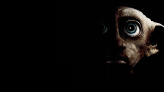 Creepy big eyes dark black - a creepy looking creature free wallpaper
