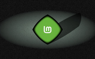 Green button white m shadow - a long shadow free wallpaper