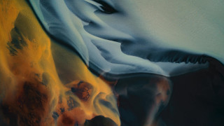 Woman fire smoke abstract brushstrokes - abstract brush stroke free wallpaper