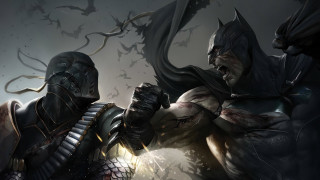 Two men costumes swords armor - costume free wallpaper