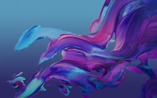 Blue purple abstract pokemon 3d - a white line free wallpaper