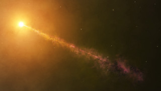 Bright yellow red object sky - yellow light free wallpaper