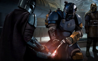 Group costumes helmet glowing police - costume free wallpaper