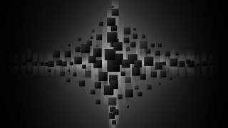 Black and white cross squares - geometric abstract art free wallpaper