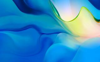 Blue yellow abstract wavy white - abstract background free wallpaper