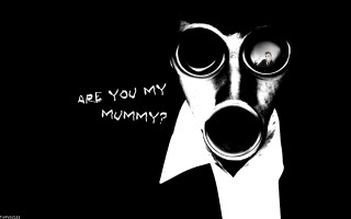 Gas mask shock art planet - a gas mask free wallpaper