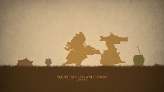 Couple horse dog shadow minimalist - ejler bille free wallpaper