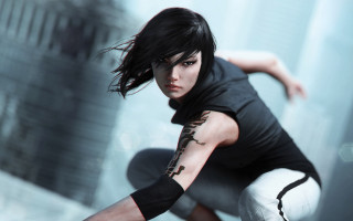 Woman tattoo arm sleeves city - her arm free wallpaper
