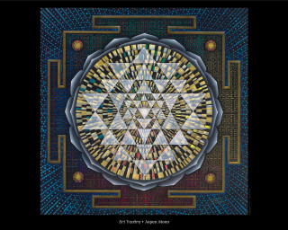 Star of david blue gold - amanda sage free wallpaper